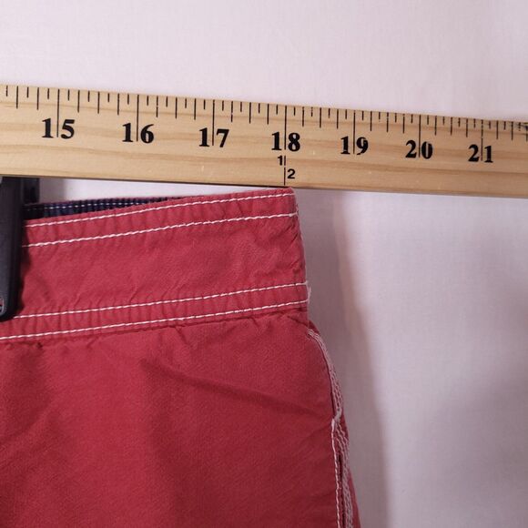Vintage Ralph Lauren Swim Trunks Mens XL Red Eagle Nautical - Picture 8 of 12